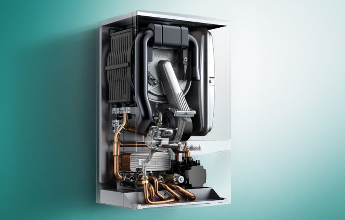 Combination (Combi) Boiler X-Ray view